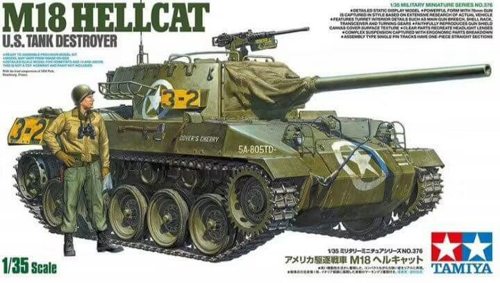 Tamiya 1/35 M18 Hellcat 35376