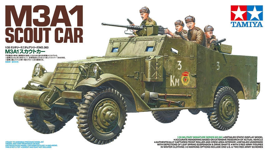 Tamiya 1/35 M3A1 Scout Car 35363 
