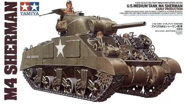 Tamiya 1/35 M4 Sherman Early 35190 