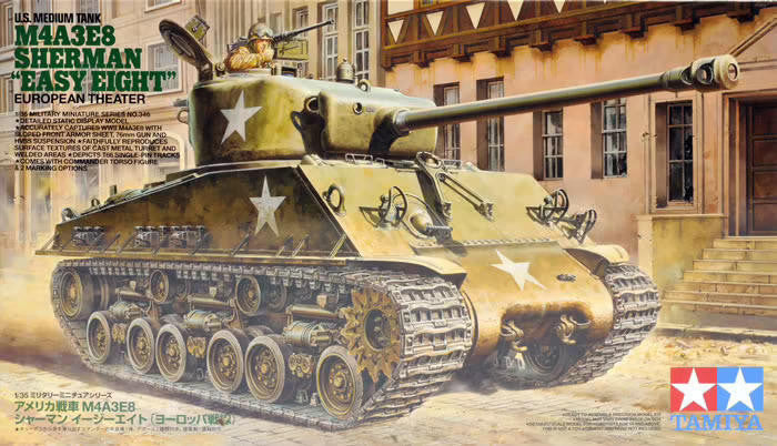 Tamiya 1/35 M4A3E8 Easy 8 Sherman 35346
