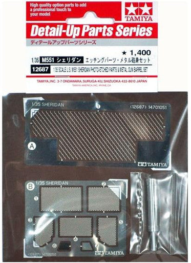 1/35 M551 Sheridan Detail Up Set 12687