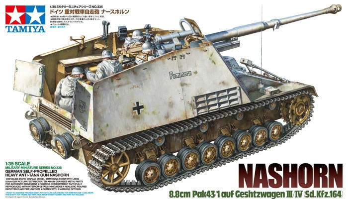 Tamiya 1/35 Nashorn Heavy Tank Destroyer 35335 