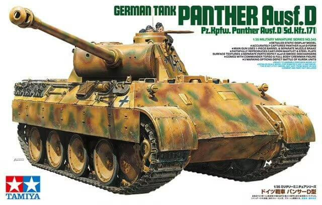 Tamiya 1/35 Panther AusfD 35345