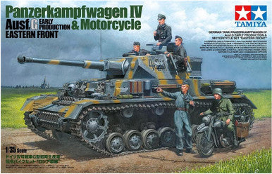 1/35 Panzer IV Ausf.G w/Motorcycle 25209