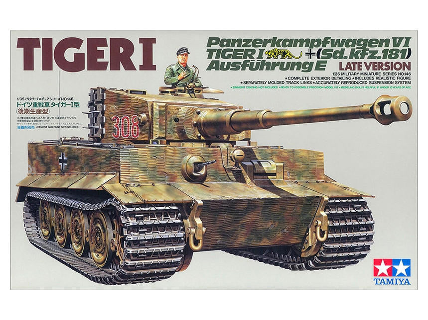 Tamiya 1/35 Tiger I Ausf. E Late 35146 
