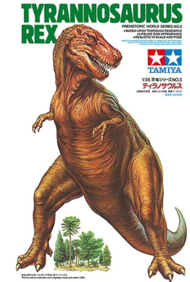 Tamiya 1/35 Tyrannosaurus Rex Dinosaur 60203 
