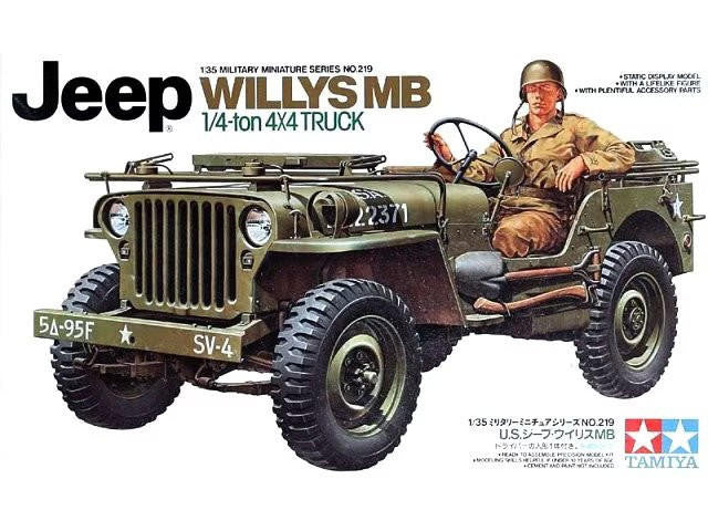 Tamiya 1/35 Willys MB 1/4 Ton Jeep 35219