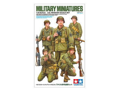 1/35 WWII US Infantry Scout Soldiers (5) 35379