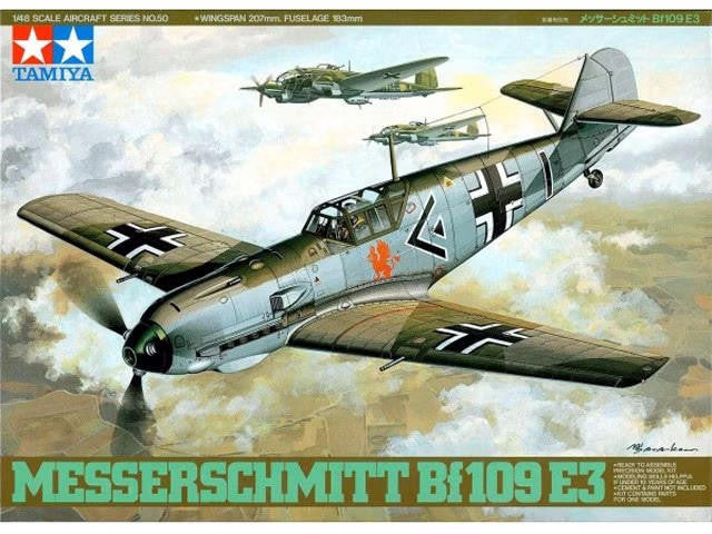 Tamiya 1/48 Bf109E-3 61050 
