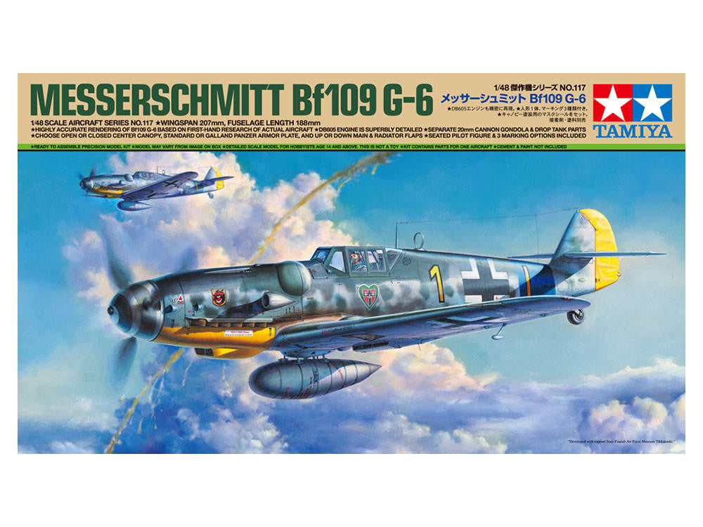Tamiya 1/48 Bf109G-6 61117