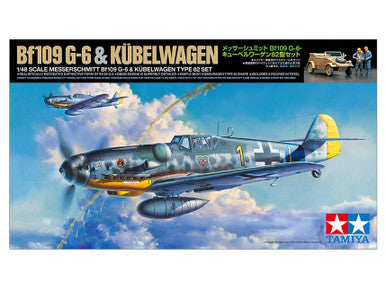 1/48 Bf109G-6 with Kubelwagen 25204