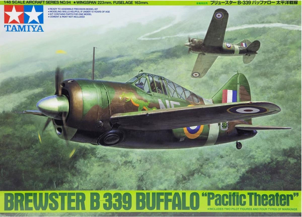 Tamiya 1/48 Brewster B-339 Buffalo 61094 