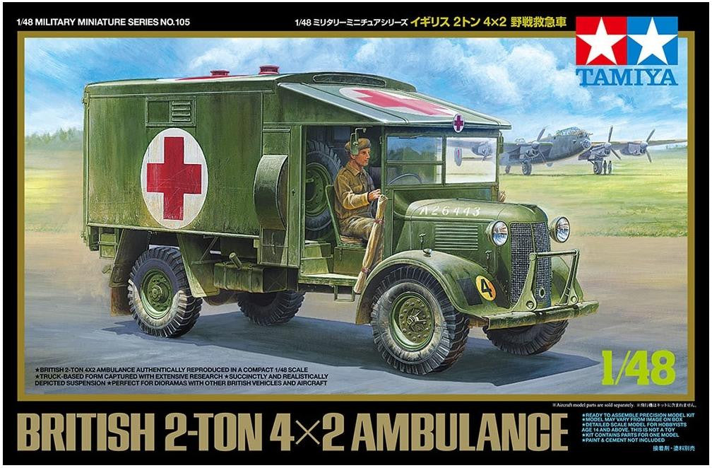 Tamiya 1/48 British 2ton 4x2 Ambulance 32605 