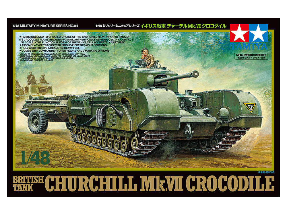 Tamiya 1/48 Churchill MkVII British AFV 32594