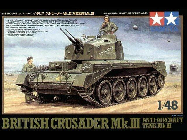 Tamiya 1/48 Crusader MkIII AA Tank 32546