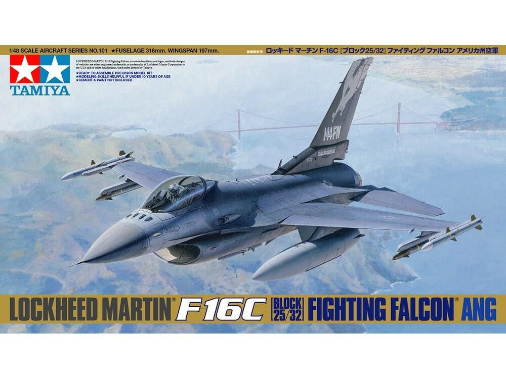 Tamiya 1/48 F-16C Blk.25/32 61101