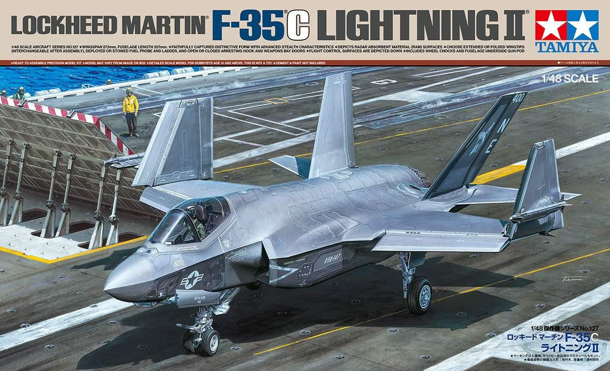 Tamiya 1/48 F-35C Lightning II 61127 