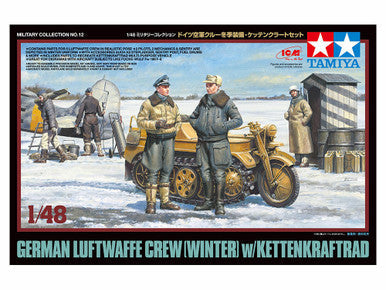 1/48 Luftwaffe Crew Winter w/Kettenkrad 32412