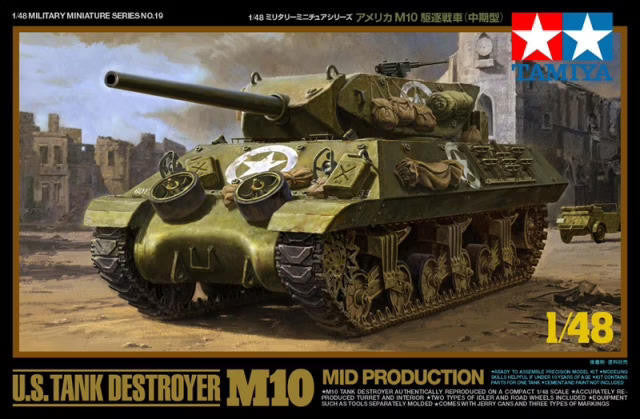 Tamiya 1/48 M10 Tank Destroyer 32519