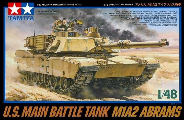 Tamiya 1/48 M1A2 Abrams US MBT 32592