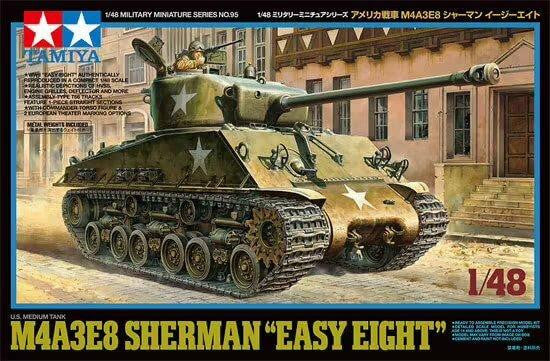 Tamiya 1/48 M4A3E8 Sherman Easy Eight 32595