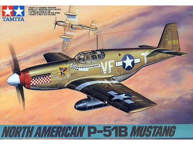 Tamiya 1/48 P-51B Mustang 61042