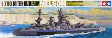 Tamiya 1/700 HMS Nelson British Battleship 77504 