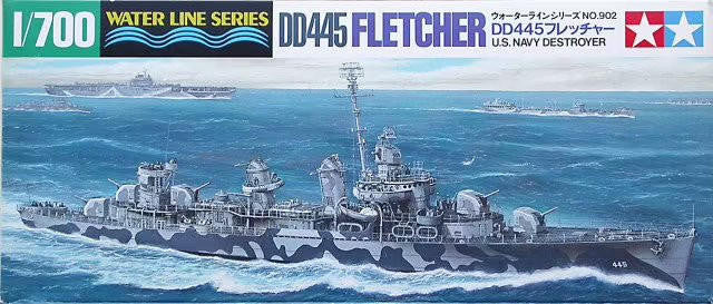 Tamiya 1/700 USS Fletcher DD-445 31902 