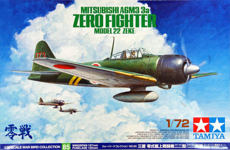 Tamiya 1/72 A6M3 Model 22 Zero 60785