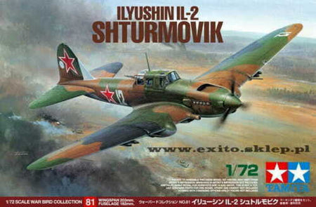 Tamiya 1/72 IL-2m3 Sturmovik 60781