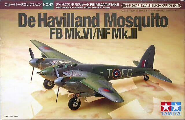 Tamiya 1/72 Mosquito FBMkVI 60747