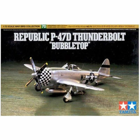 Tamiya 1/72 P-47D Bubbletop Thunderbolt 60770