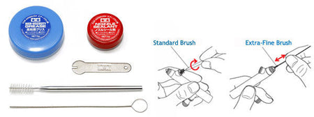 Tamiya Airbrush Cleaning Kit 74548