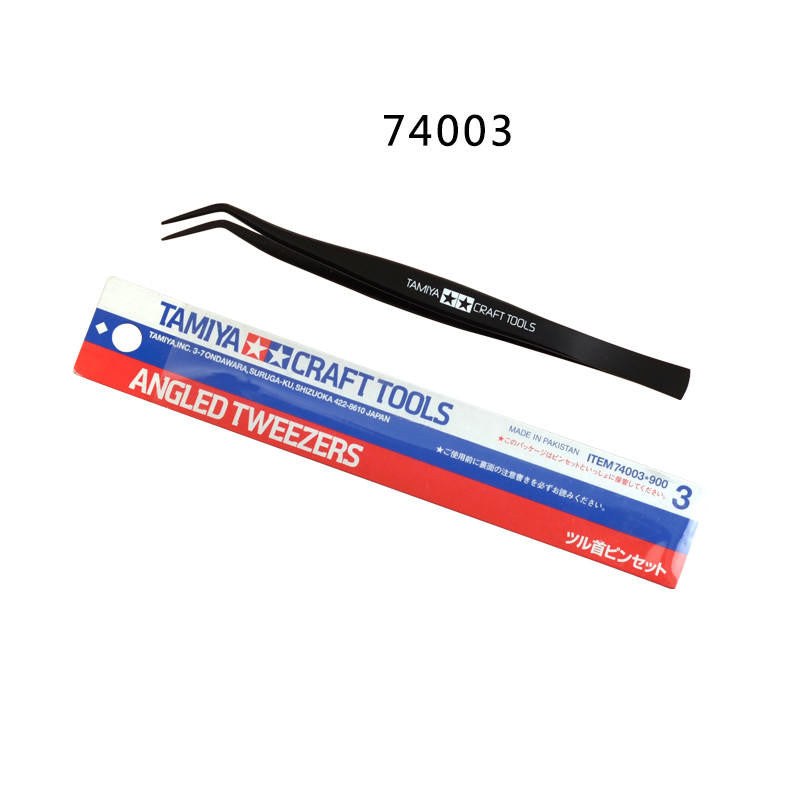 Tamiya Angled Tweezers 74003