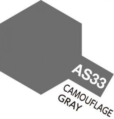 Tamiya AS-33 Camouflage Gray Spray Lacquer 86533 