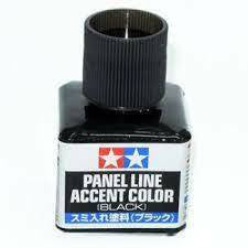 Tamiya Black Panel Line Accent 87131