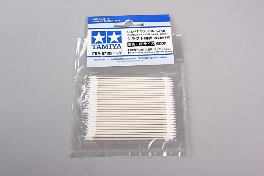 Tamiya Cotton Swab Tria/Ex Small 50pc