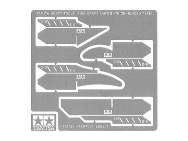 Fine Craft Saws III (.015mm Thick) 74105