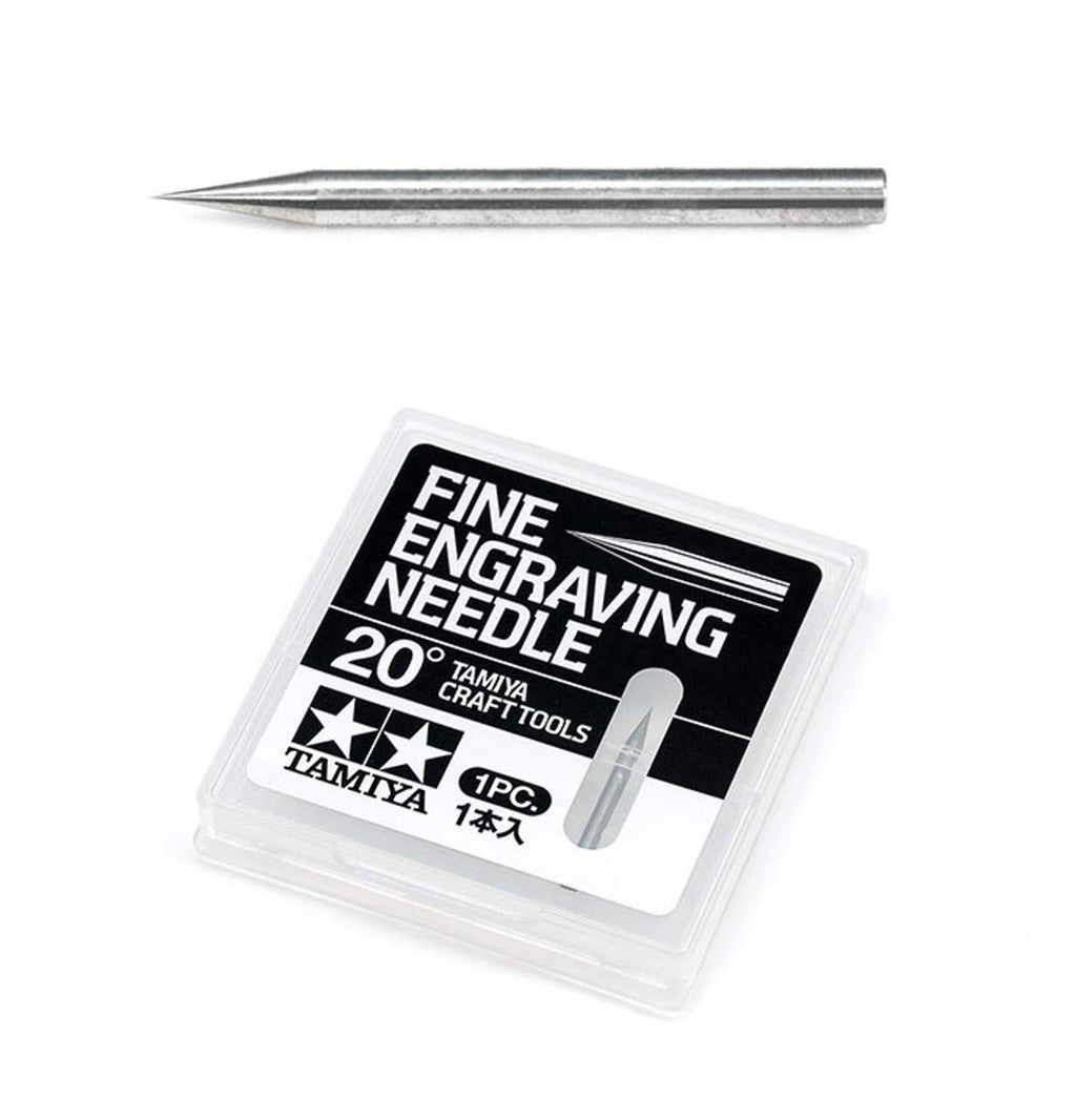 Tamiya Fine Engraving Needle 20 Degrees 74148 