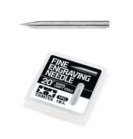 Tamiya Fine Engraving Needle 20 Degrees 74148 