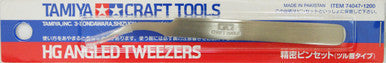HG Angled Tweezers 74047