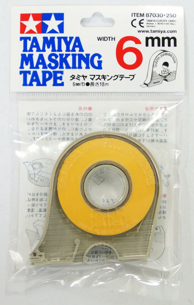 Tamiya Masking Tape w/ Dispenser 6 mm 87030