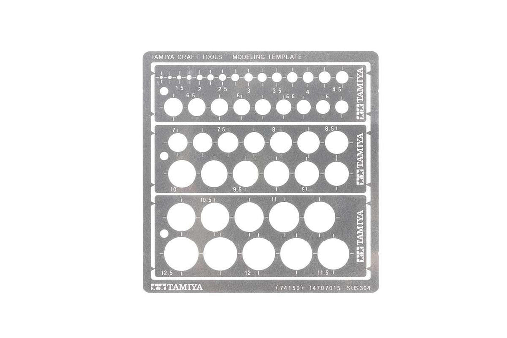 Tamiya Modeling Template Round 74150 