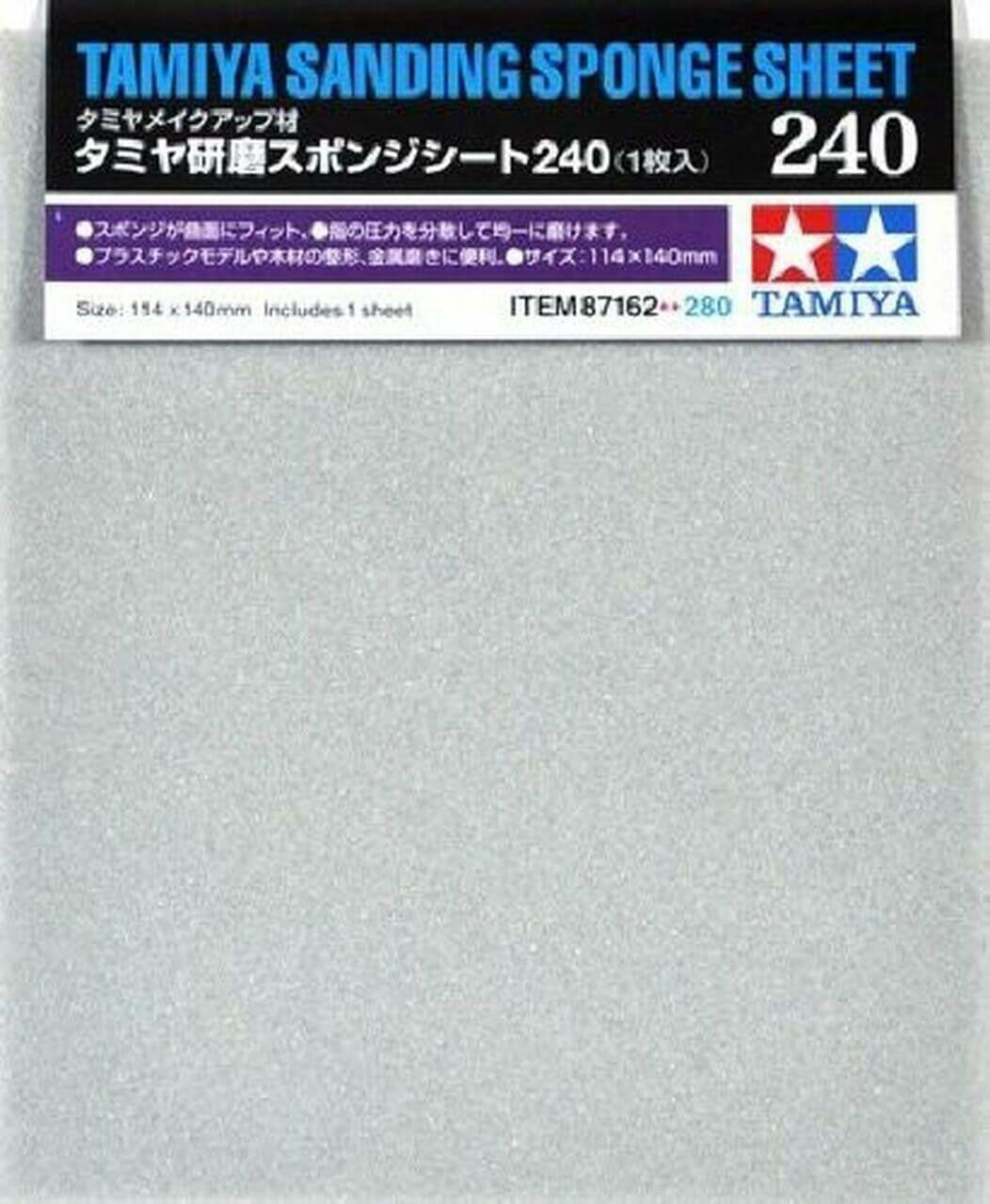 Tamiya Sanding Sponge 240 Grit 87162