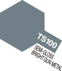 Tamiya TS-100 Brite Gun Metal 100ml