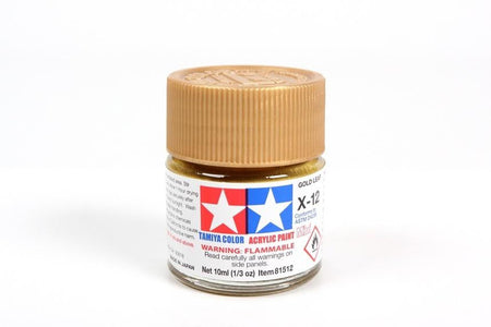 Tamiya X-12 Gold Leaf Mini