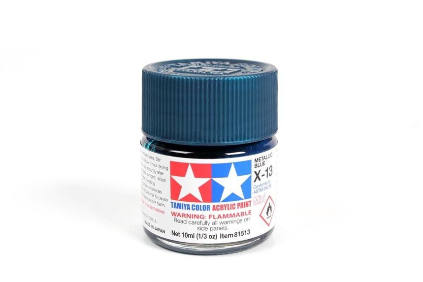 Tamiya X-13 Metallic Blue Mini