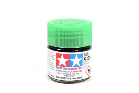 Tamiya X-25 Clear Green Mini