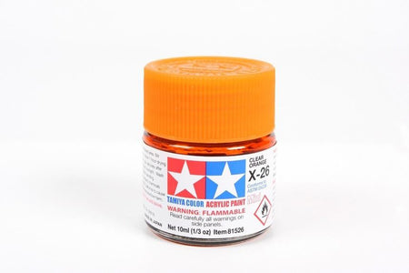 Tamiya X-26 Clear Orange Mini