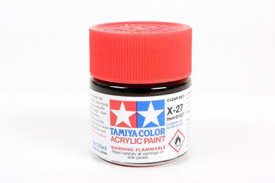 X-27 Clear Red 23 ML (LARGE)